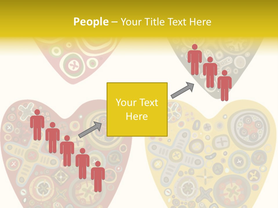 Ornament Set Pattern PowerPoint Template