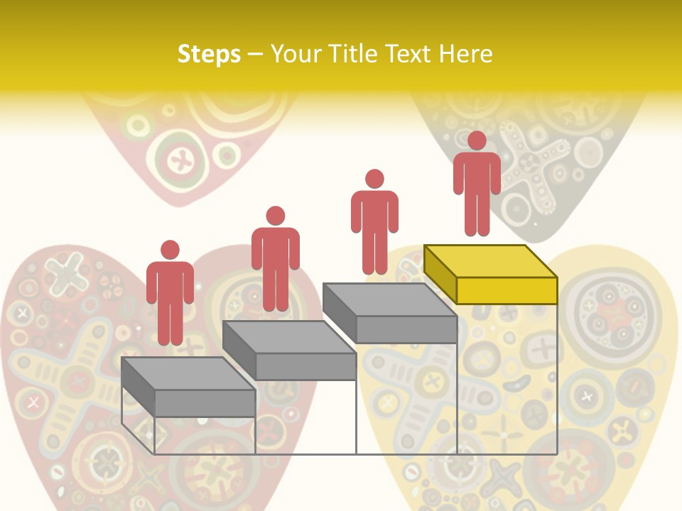 Ornament Set Pattern PowerPoint Template