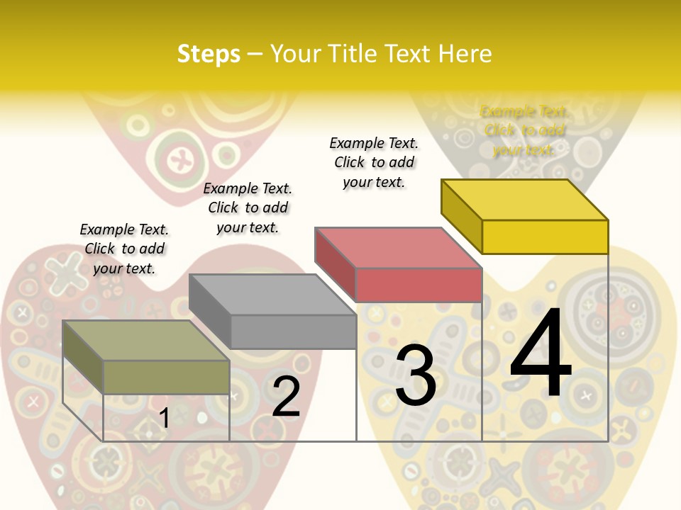 Ornament Set Pattern PowerPoint Template