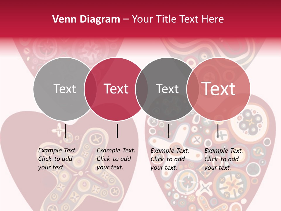 Flower Gift Vector PowerPoint Template