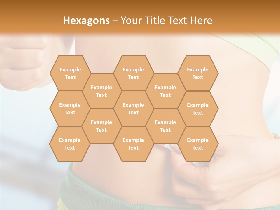 Diet Abdomen Weight PowerPoint Template