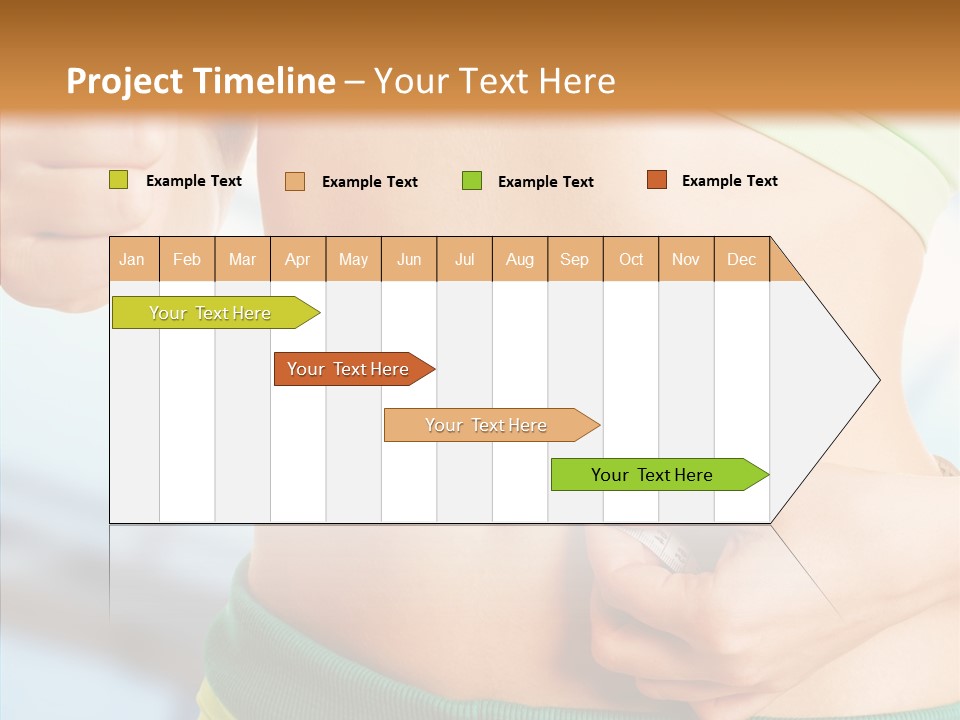 Diet Abdomen Weight PowerPoint Template