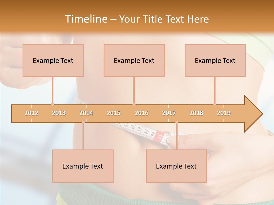 Diet Abdomen Weight PowerPoint Template
