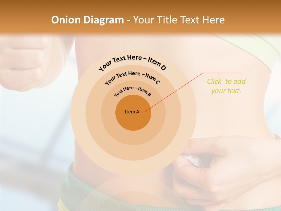 Diet Abdomen Weight PowerPoint Template