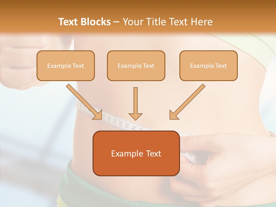 Diet Abdomen Weight PowerPoint Template