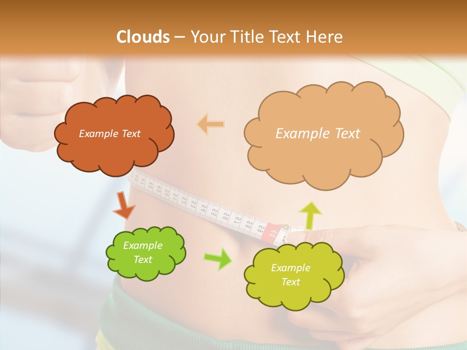 Diet Abdomen Weight PowerPoint Template