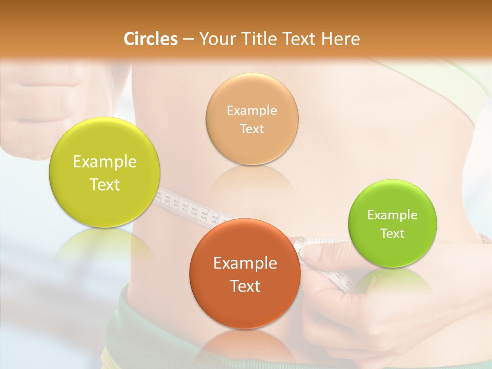 Diet Abdomen Weight PowerPoint Template