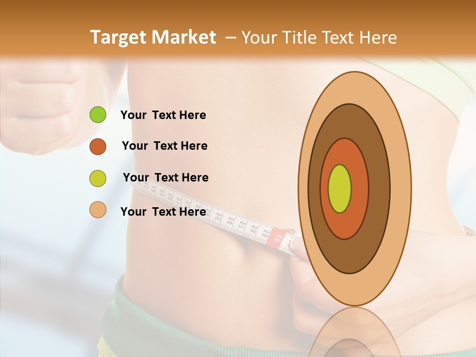 Diet Abdomen Weight PowerPoint Template