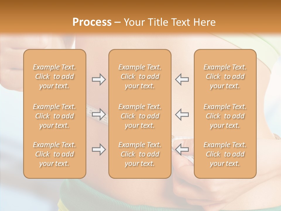 Diet Abdomen Weight PowerPoint Template