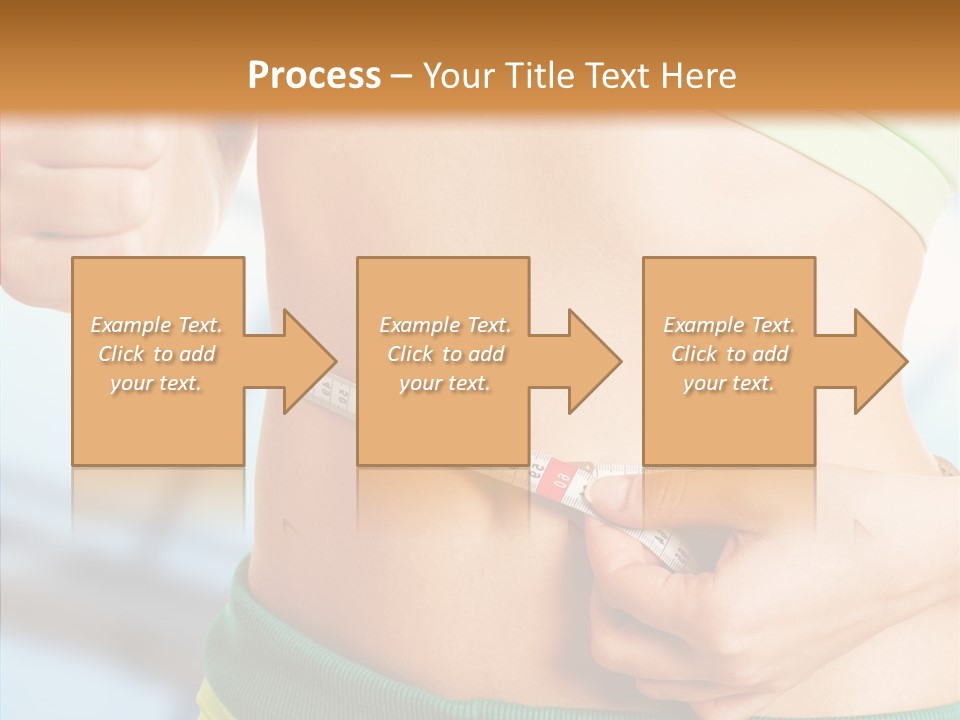 Diet Abdomen Weight PowerPoint Template