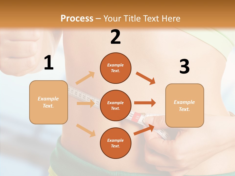 Diet Abdomen Weight PowerPoint Template
