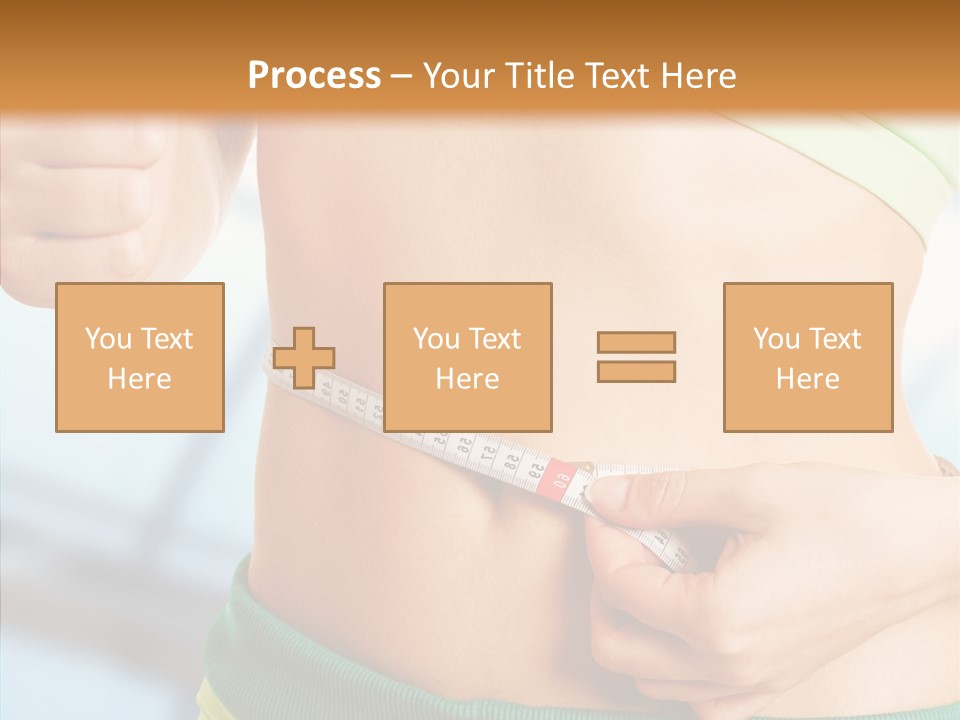 Diet Abdomen Weight PowerPoint Template