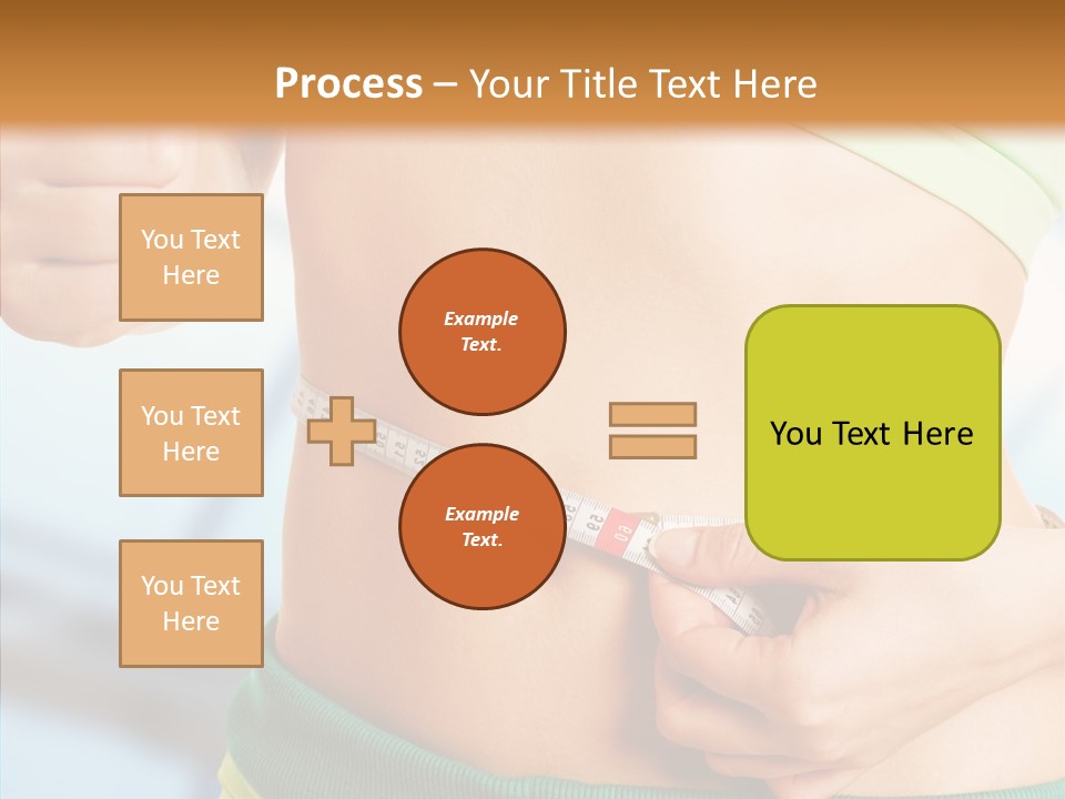 Diet Abdomen Weight PowerPoint Template