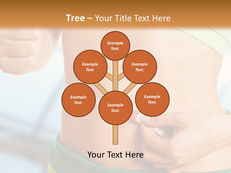Diet Abdomen Weight PowerPoint Template