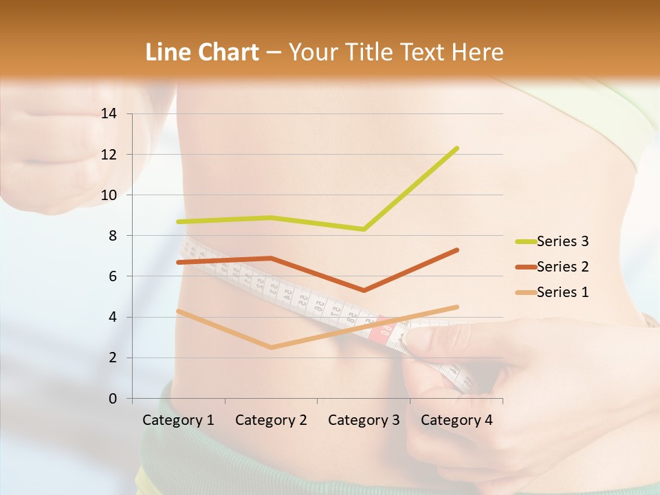 Diet Abdomen Weight PowerPoint Template