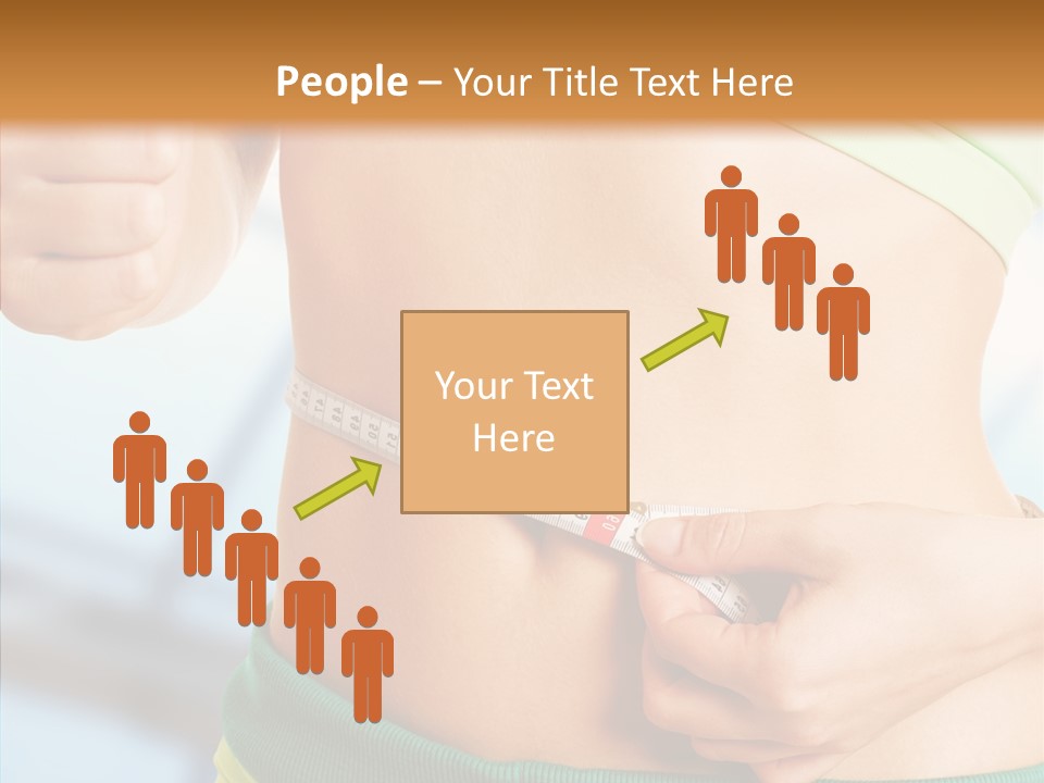 Diet Abdomen Weight PowerPoint Template