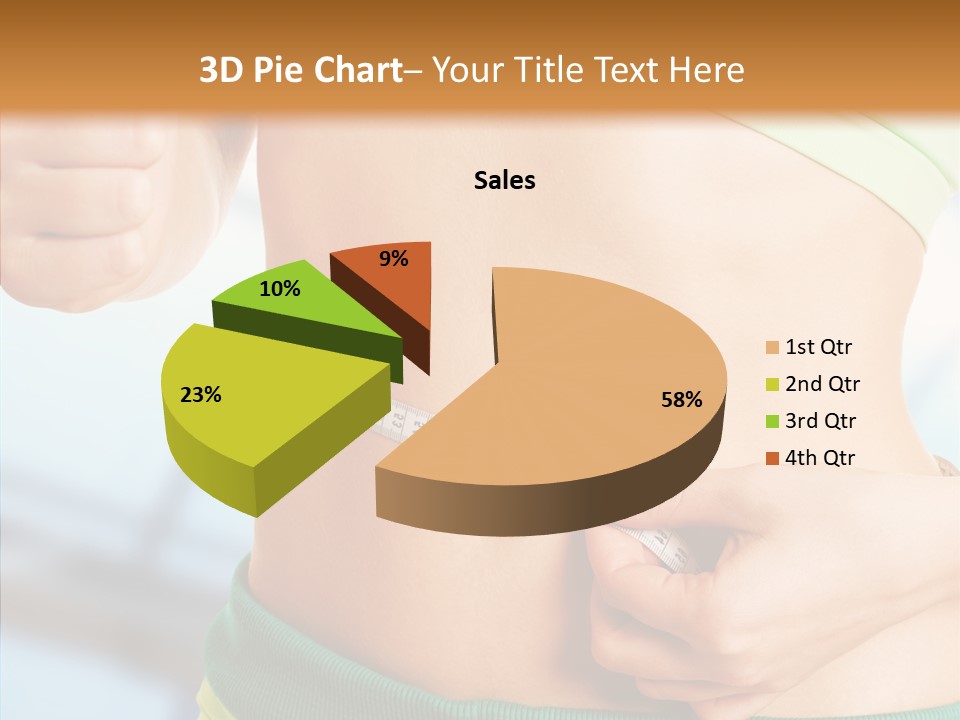 Diet Abdomen Weight PowerPoint Template