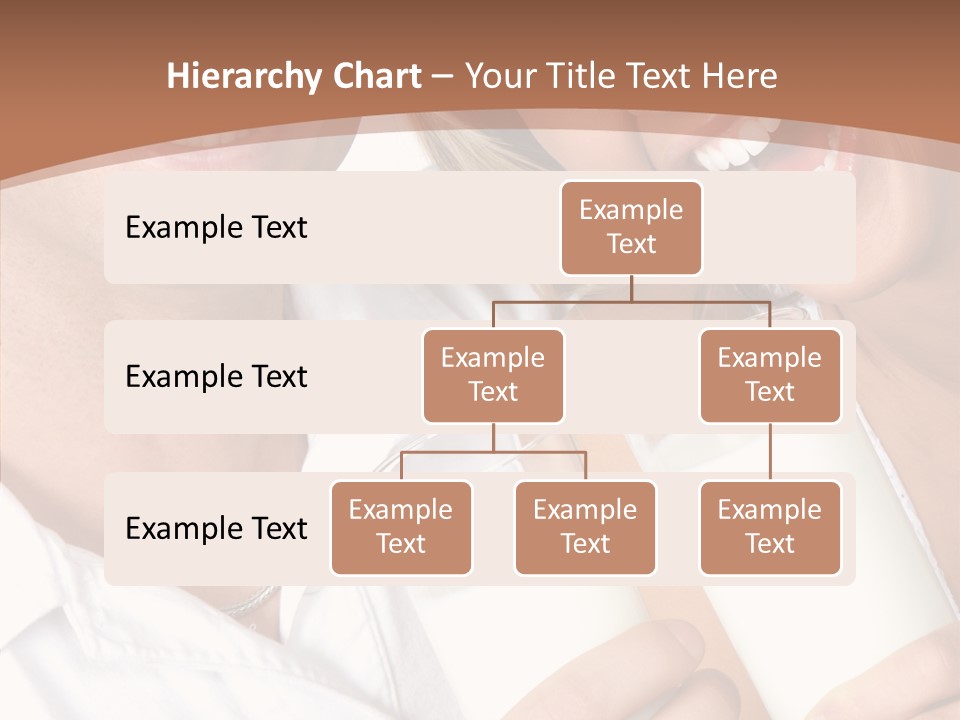 Food Portrait White PowerPoint Template
