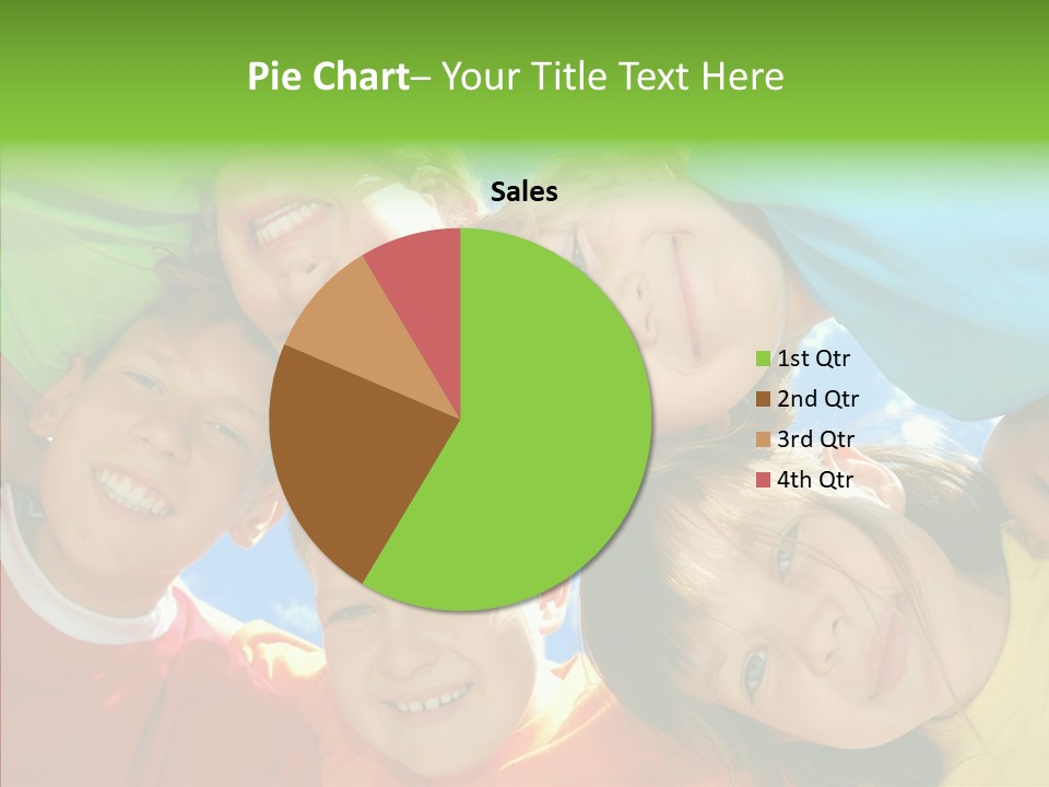 White Person Girl PowerPoint Template