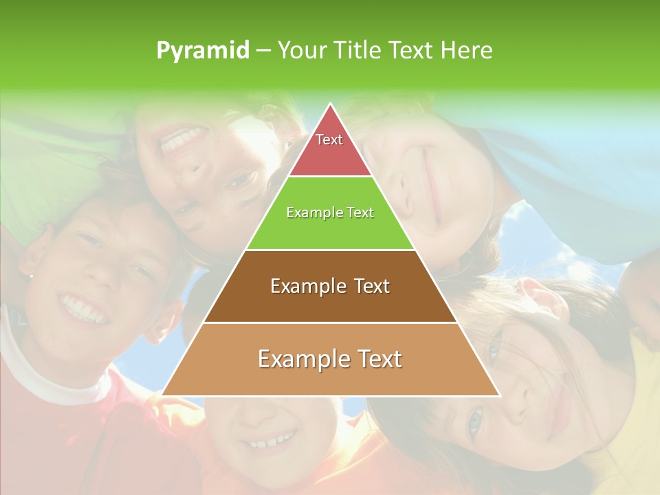 White Person Girl PowerPoint Template