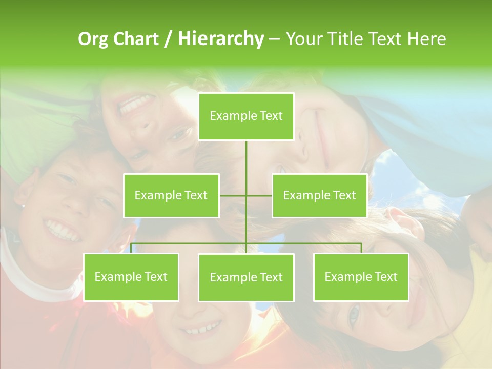 White Person Girl PowerPoint Template