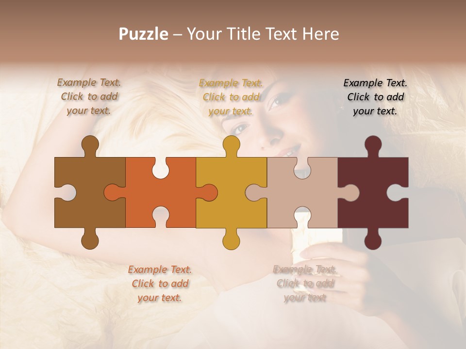 Block Pretty Romance PowerPoint Template