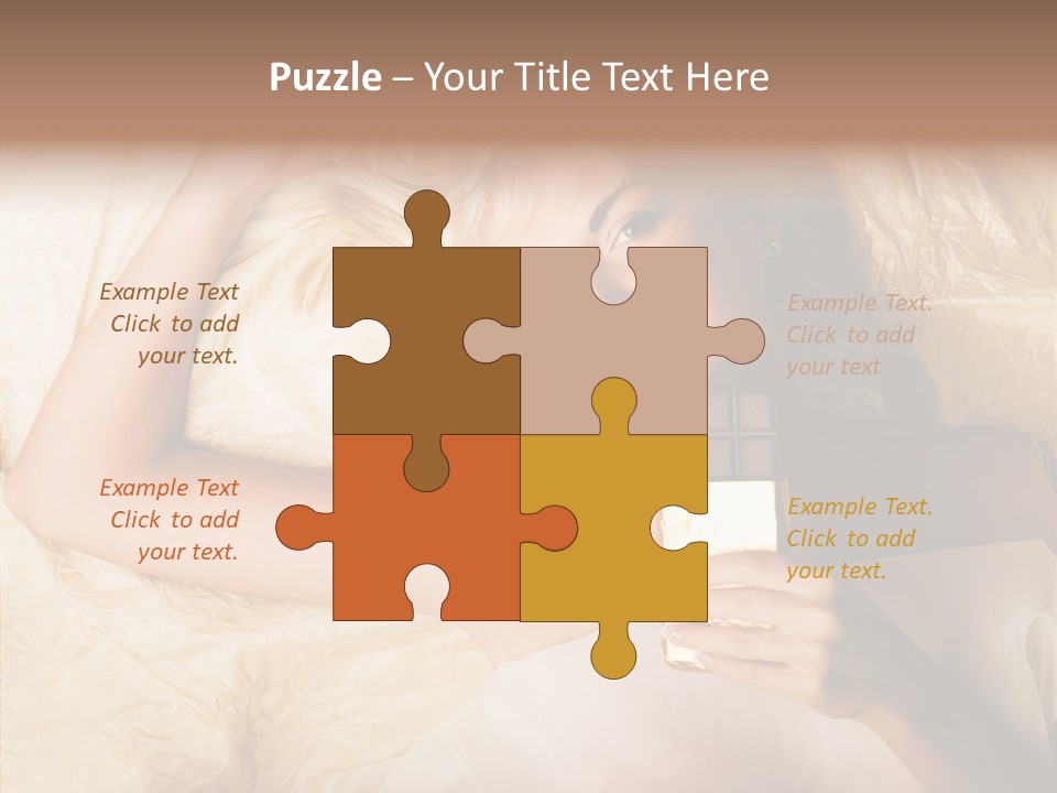 Block Pretty Romance PowerPoint Template