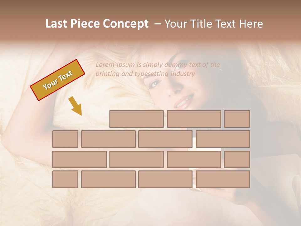 Block Pretty Romance PowerPoint Template