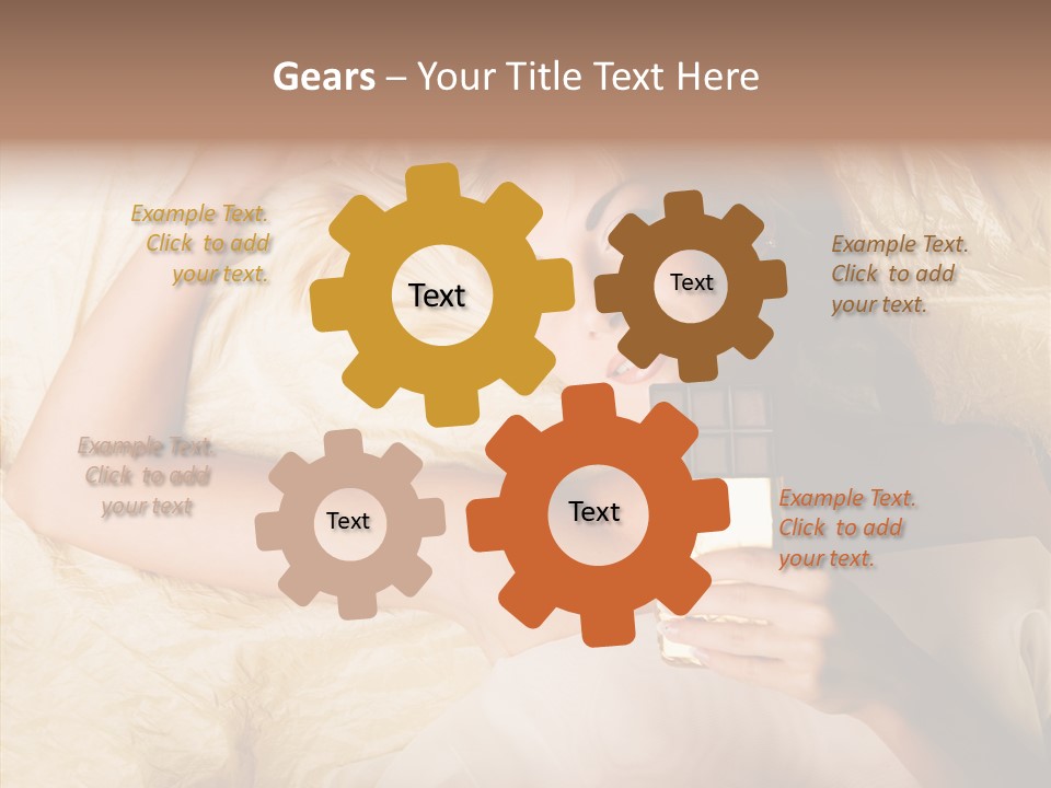 Block Pretty Romance PowerPoint Template