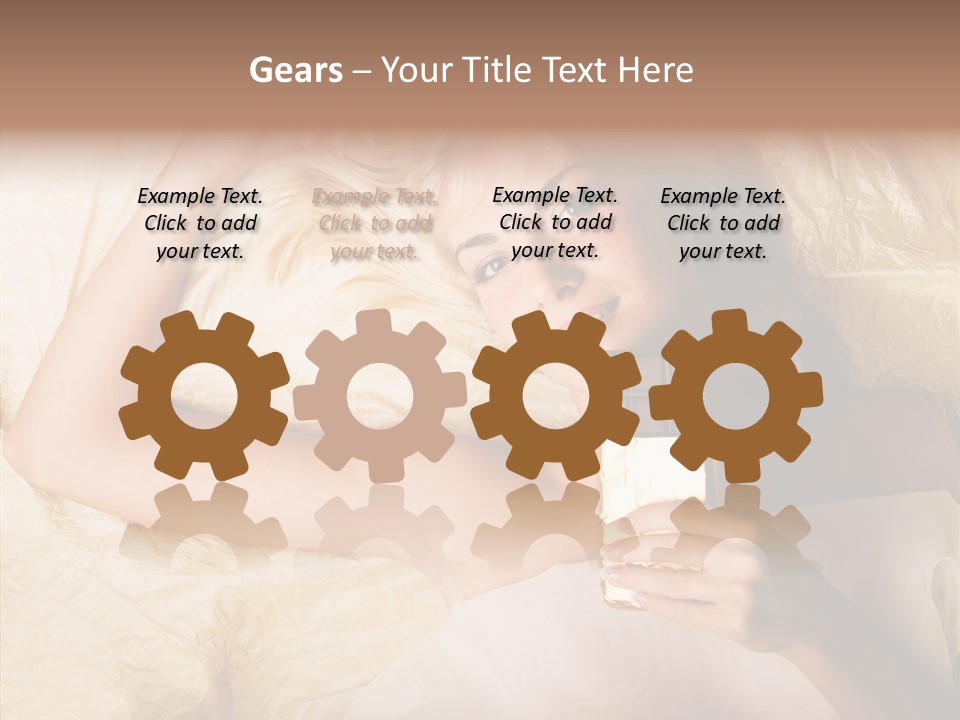 Block Pretty Romance PowerPoint Template