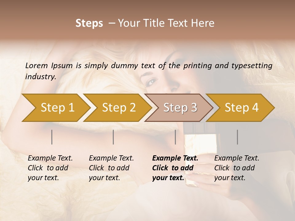Block Pretty Romance PowerPoint Template