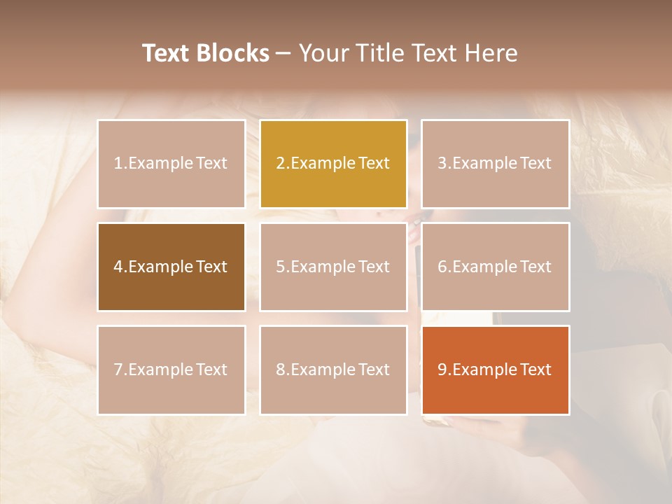 Block Pretty Romance PowerPoint Template