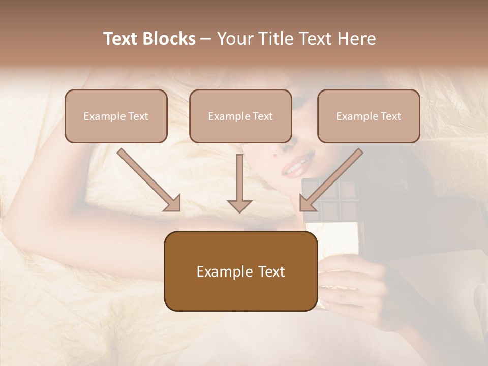 Block Pretty Romance PowerPoint Template