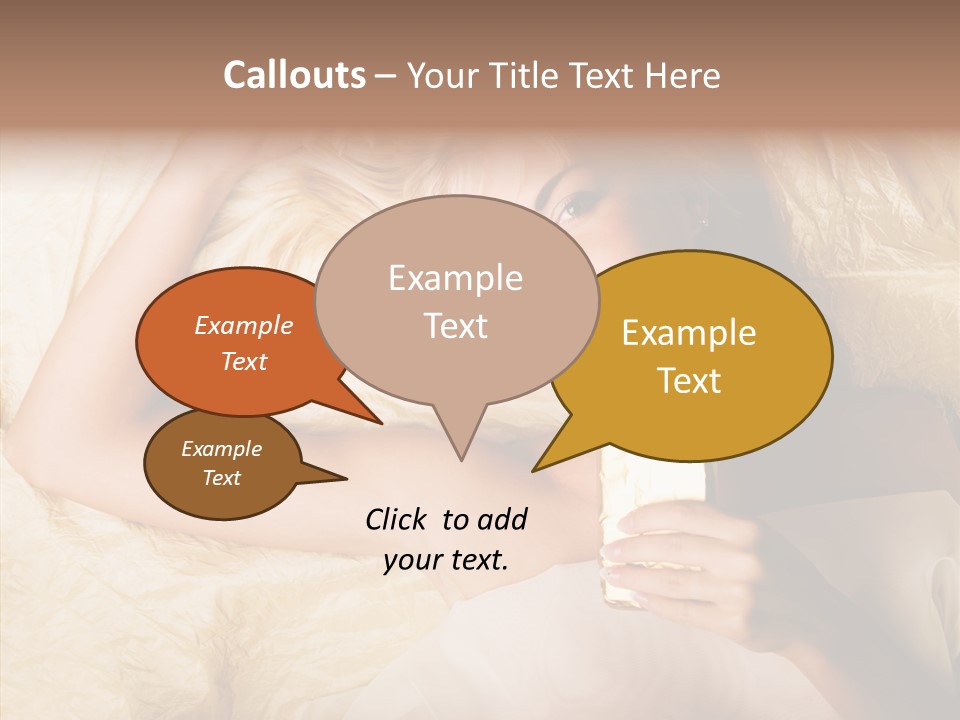 Block Pretty Romance PowerPoint Template