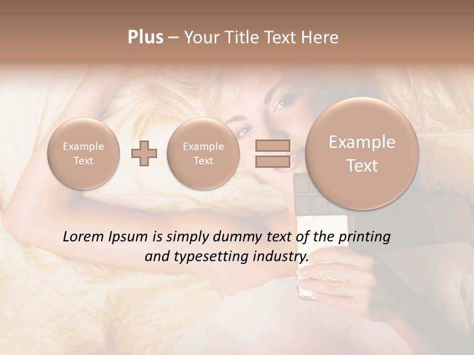 Block Pretty Romance PowerPoint Template