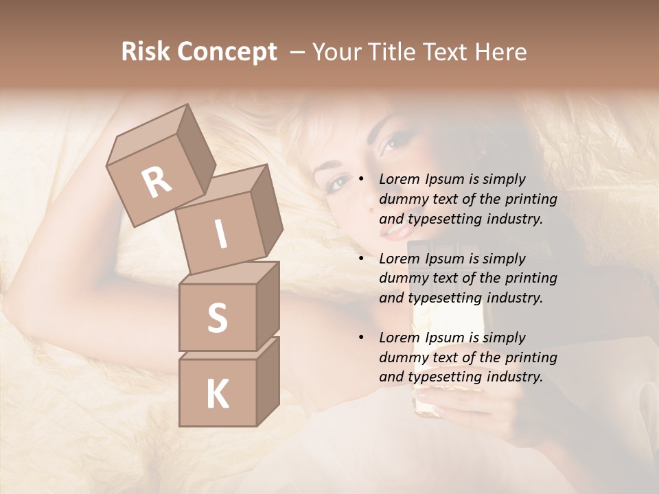 Block Pretty Romance PowerPoint Template