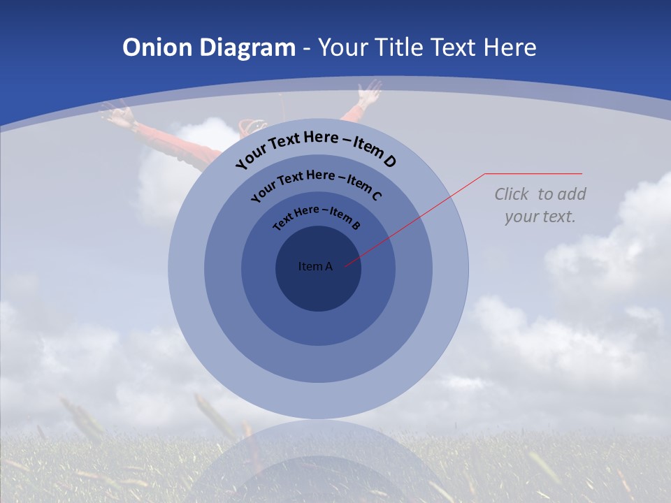Determination Vitality Man PowerPoint Template