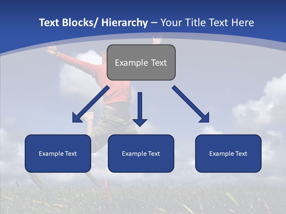 Determination Vitality Man PowerPoint Template