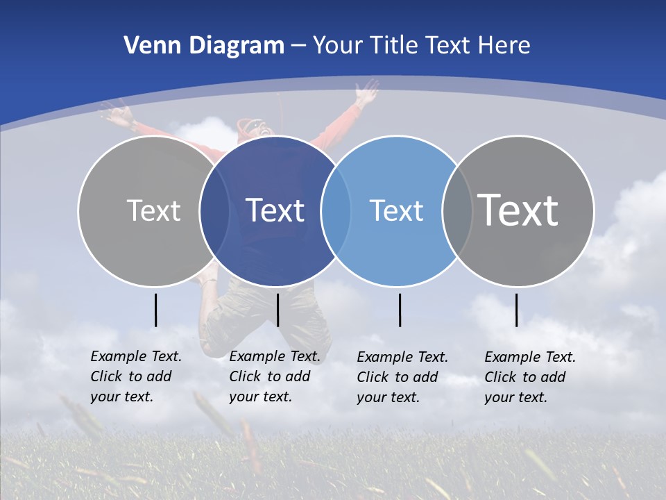 Determination Vitality Man PowerPoint Template
