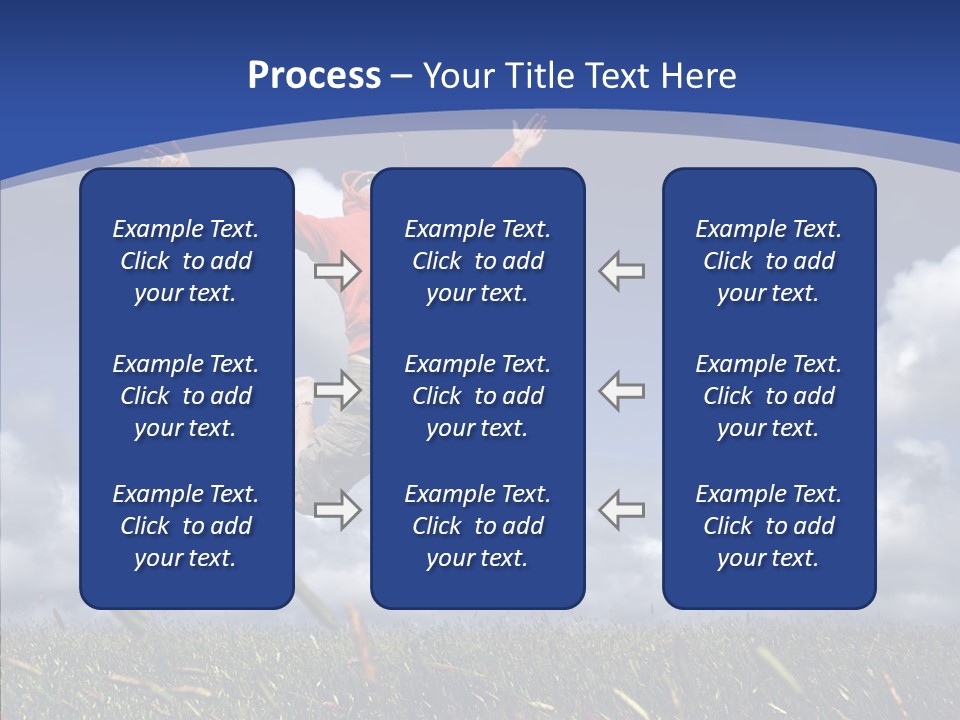 Determination Vitality Man PowerPoint Template