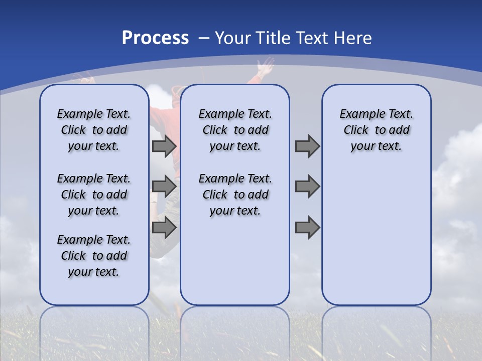 Determination Vitality Man PowerPoint Template