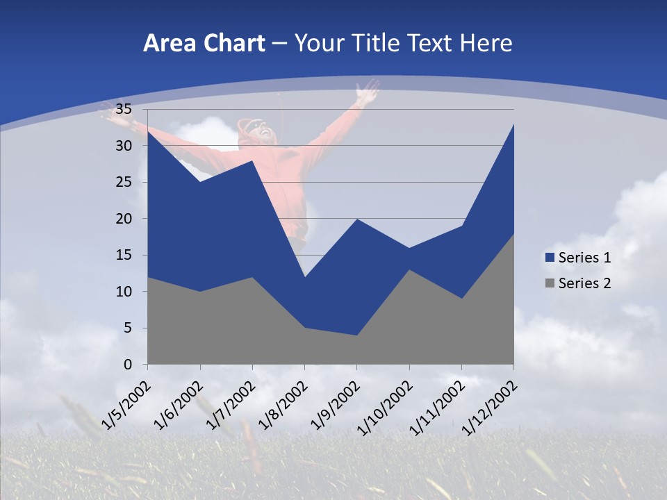 Determination Vitality Man PowerPoint Template