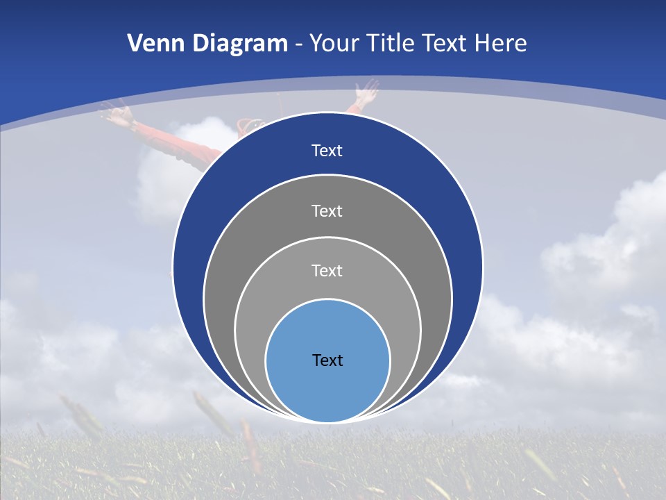Determination Vitality Man PowerPoint Template