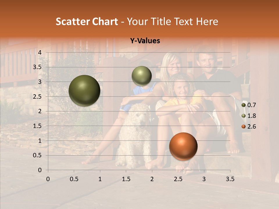 Son Building Stairway PowerPoint Template