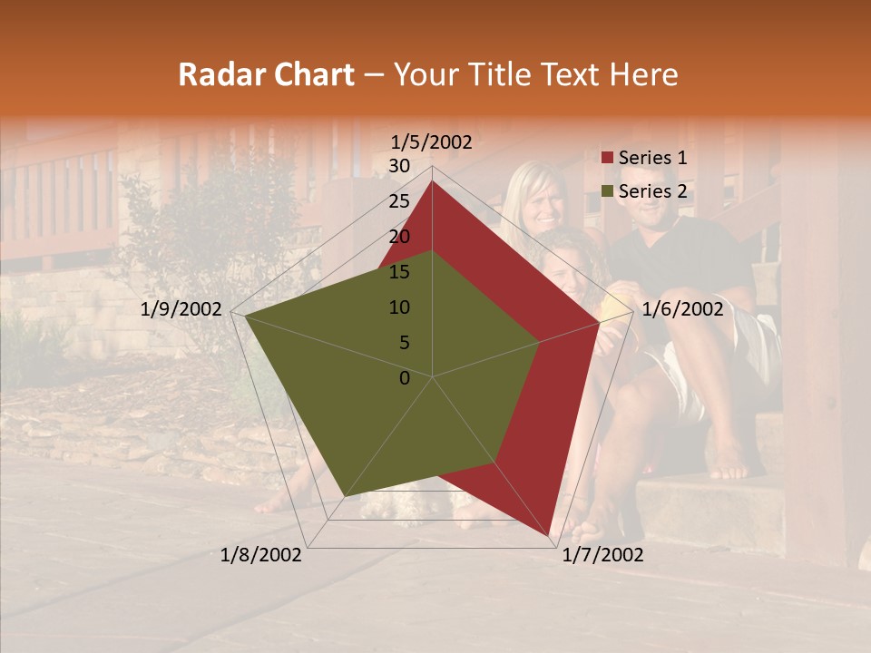 Son Building Stairway PowerPoint Template