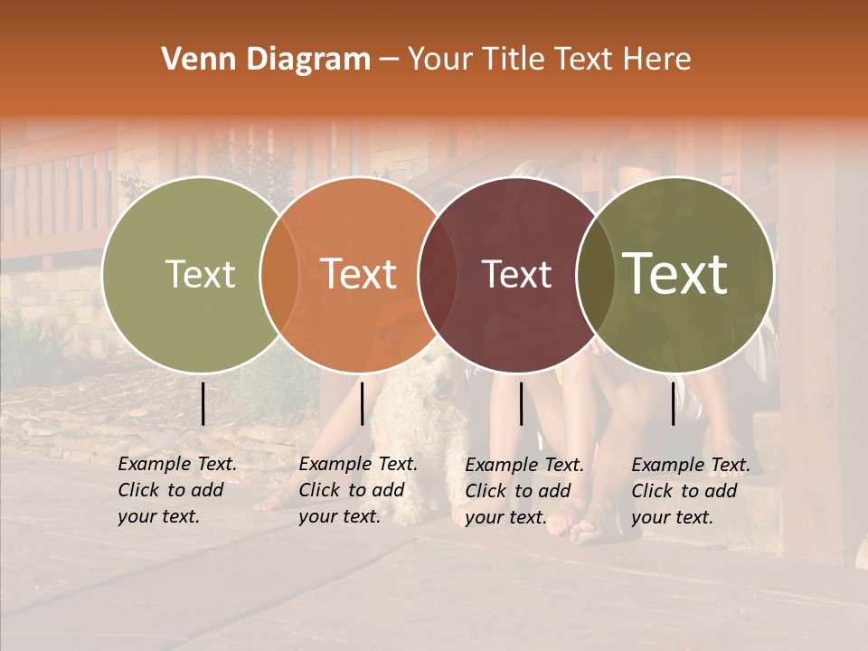 Son Building Stairway PowerPoint Template