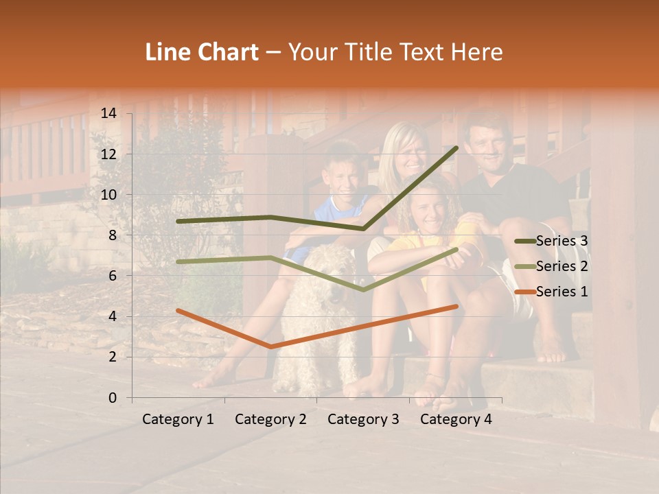 Son Building Stairway PowerPoint Template