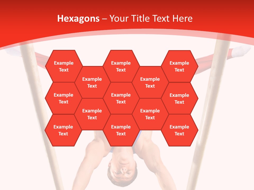 Male Isolation On White PowerPoint Template