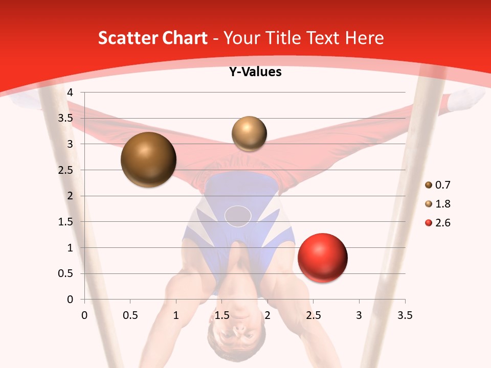 Male Isolation On White PowerPoint Template