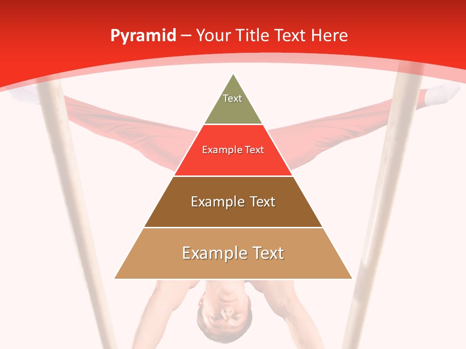 Male Isolation On White PowerPoint Template